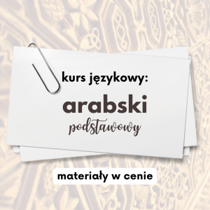 Kurs arabski podstawowy