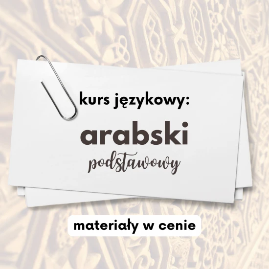 Kurs arabski podstawowy