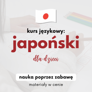 Kurs japońskiego dla dzieci