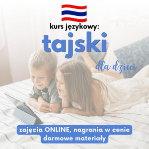 Kurs tajskiego dla dzieci
