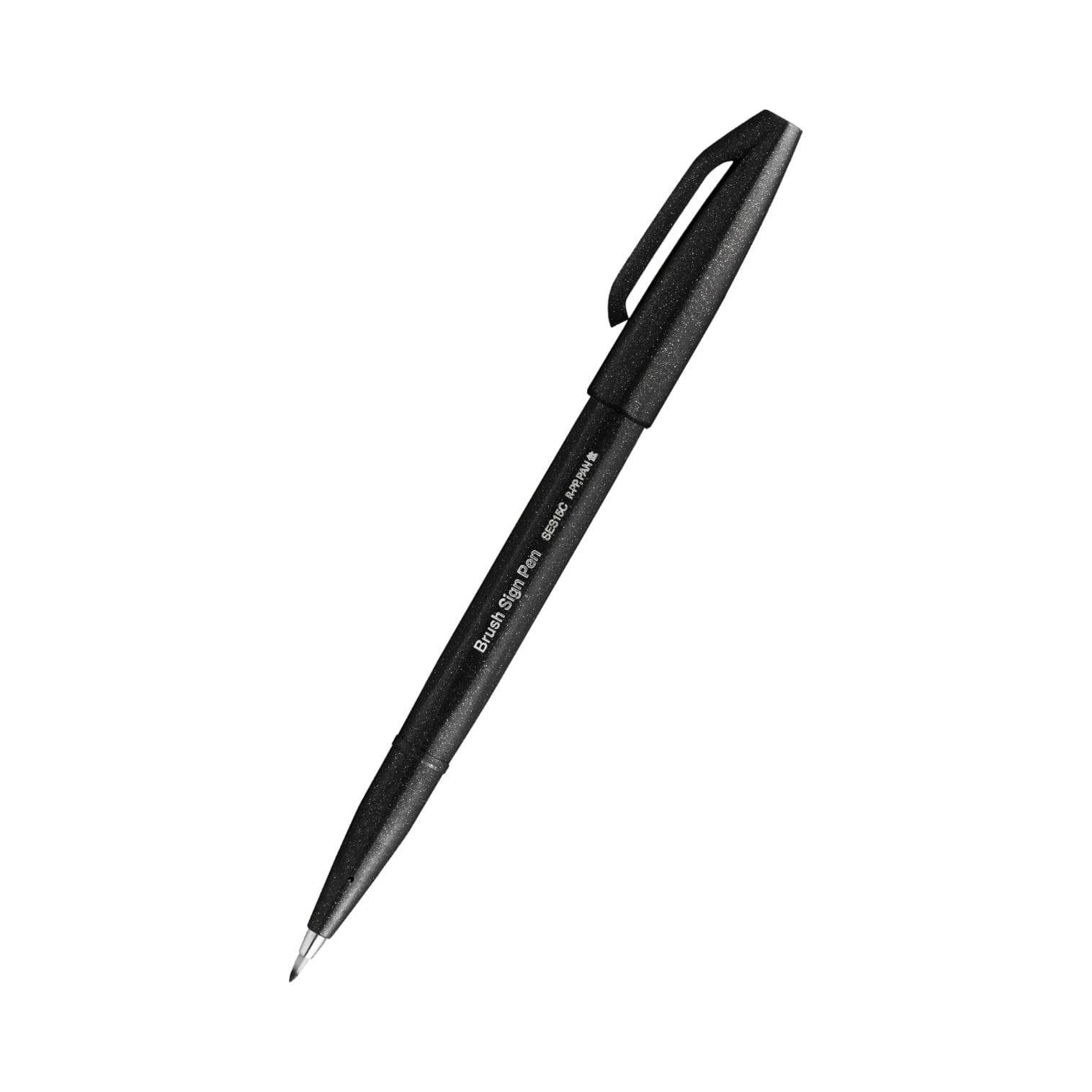 Brushpen do pisania znaków czarny