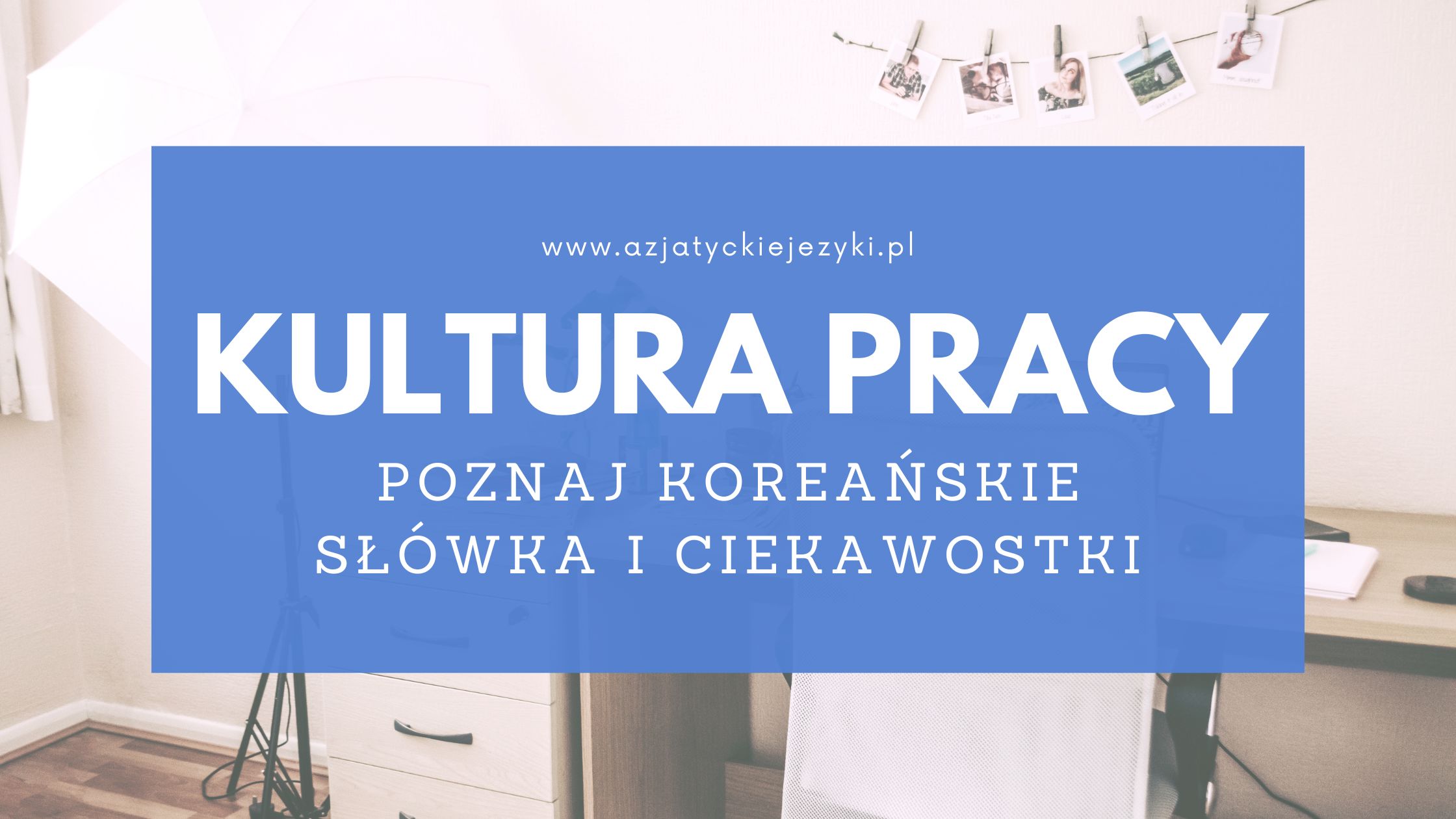 Czym jest koreańska kultura pracy? Przydatne słowa i wyrażenia